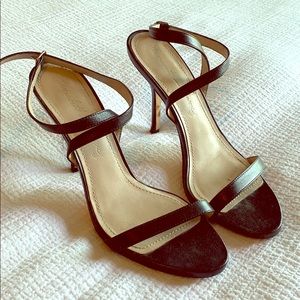 Black Elizabeth & James Wrap Around Strappy Heel